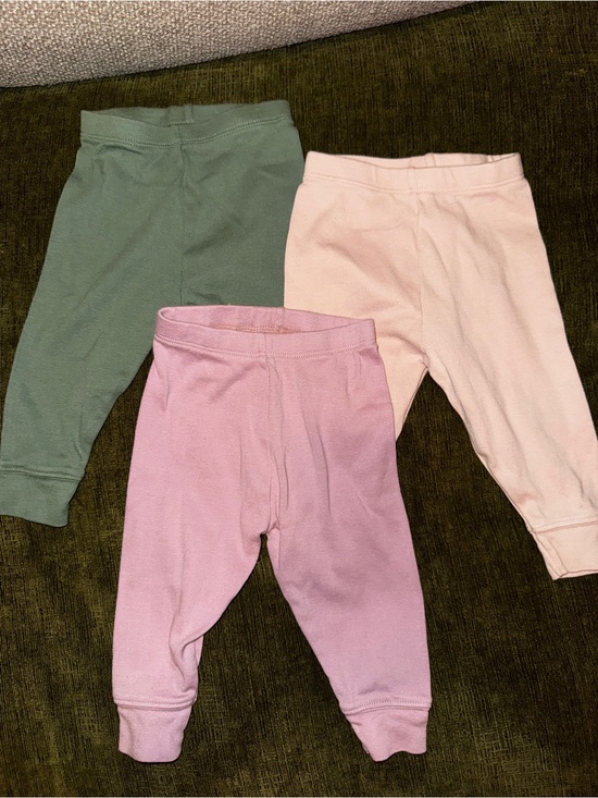 cloud island Other - cloud island 3-Pack Knit Leggings in Sage Green, Blush Pink & Lavender